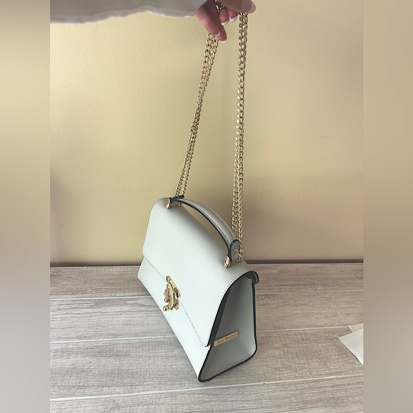 Designer RON WHITE top handle Shoulder Bag - Picture 10 of 14